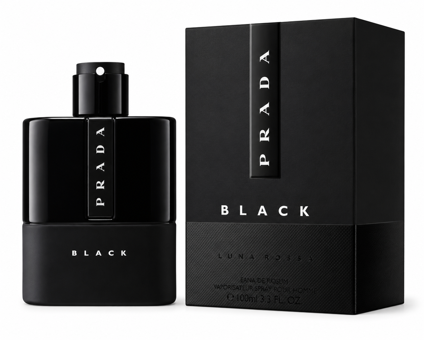 Prada Luna Rossa Black Eau de Parfum 3.3 oz / 100ml para Hombres