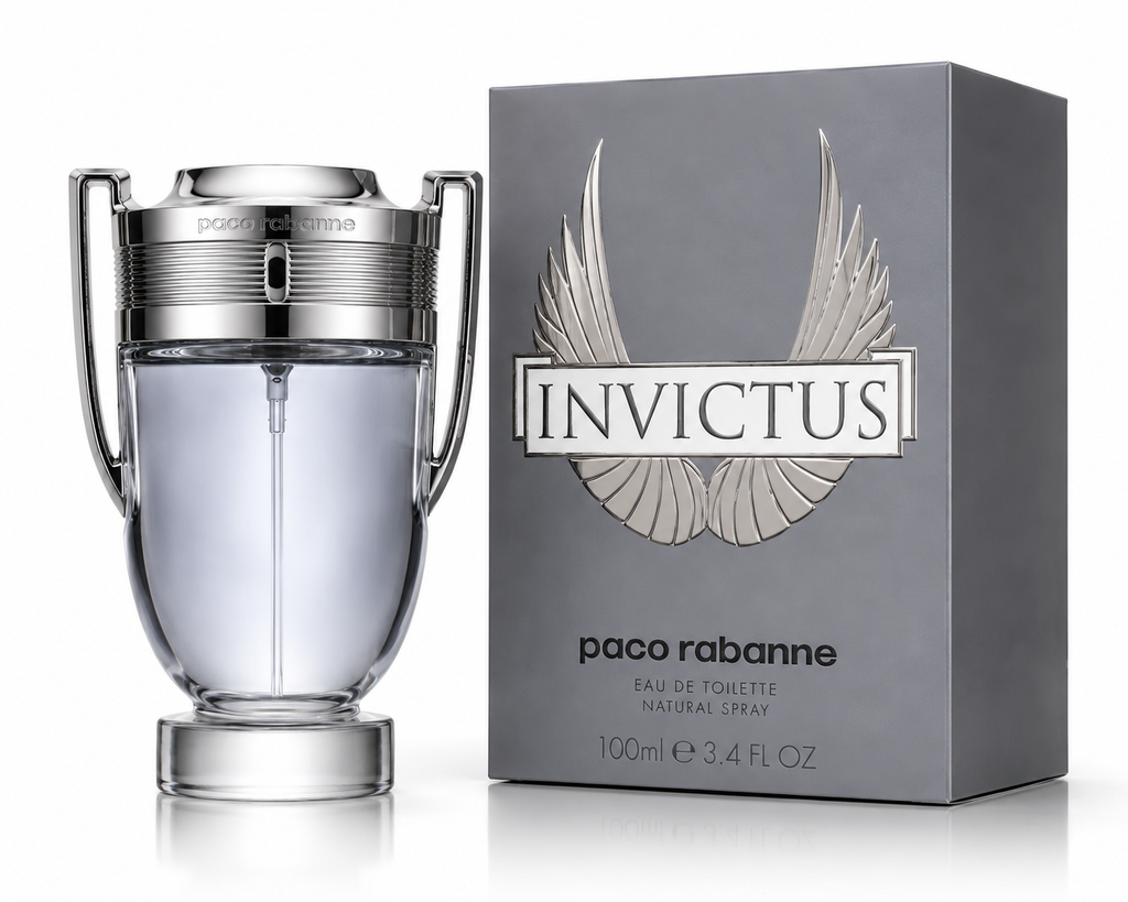 Paco Rabanne Invictus Eau de Toilette 100ml for Men | 3.4 FL OZ | 100% Authentic