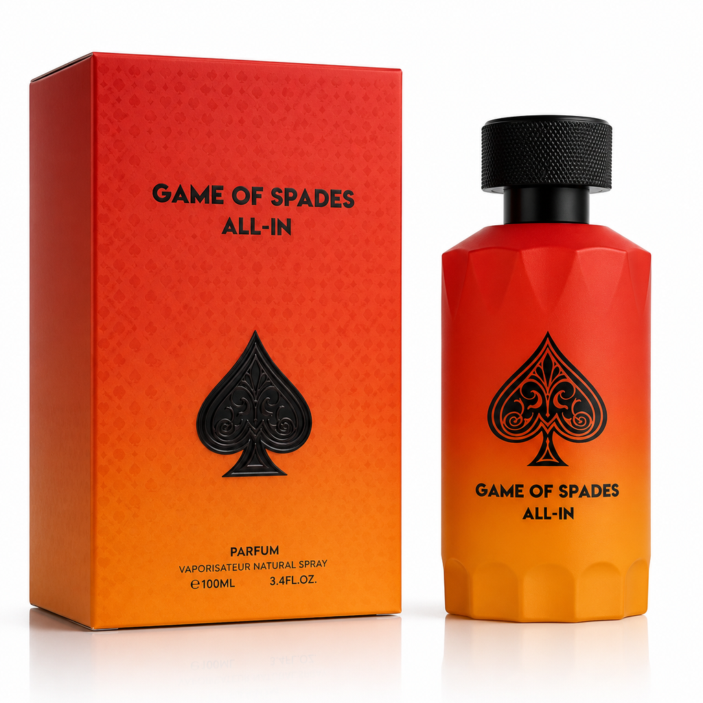 Game of Spades All-In by Jo Milano Paris – 3.4 oz / 100ml Eau de Parfum