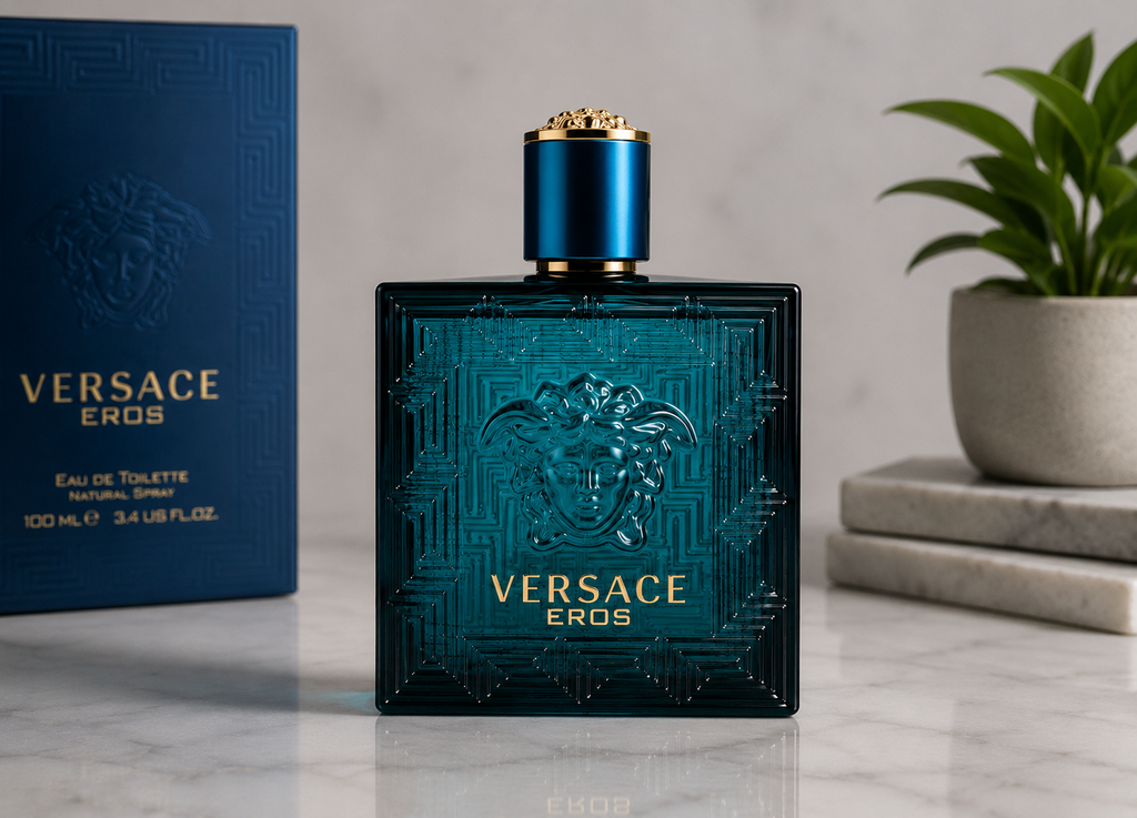 Versace Eros Eau de Toilette 3.4 oz / 100 ml para Hombre