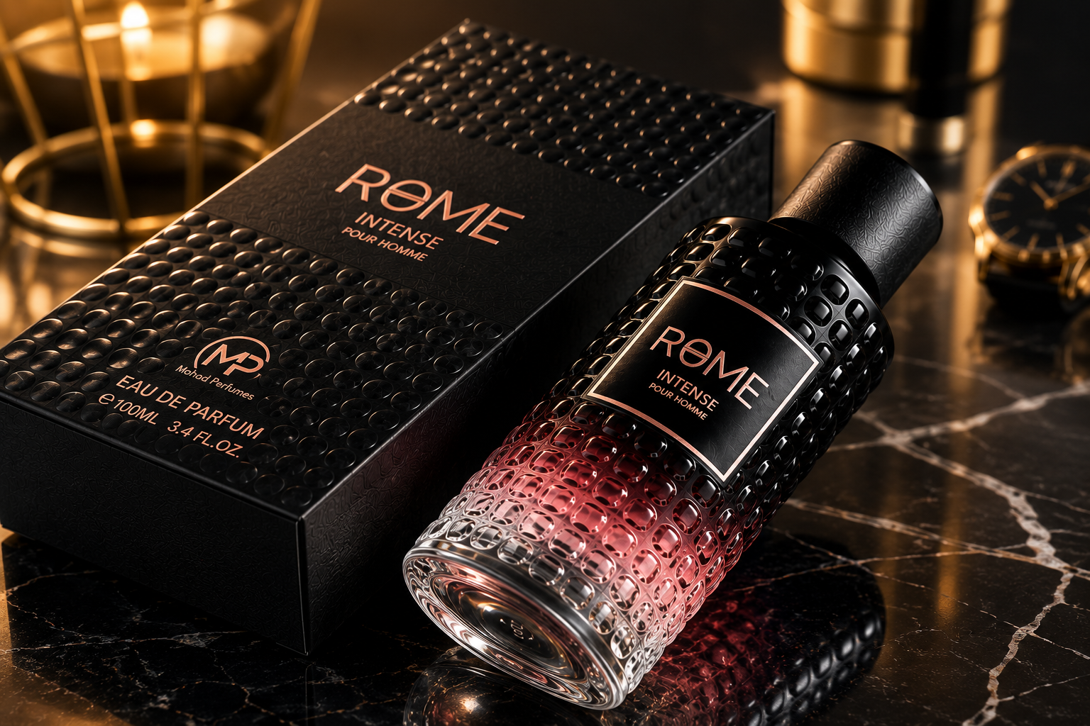 Rome Intense Pour Homme Eau de Parfum 100ml (3.4 fl oz)