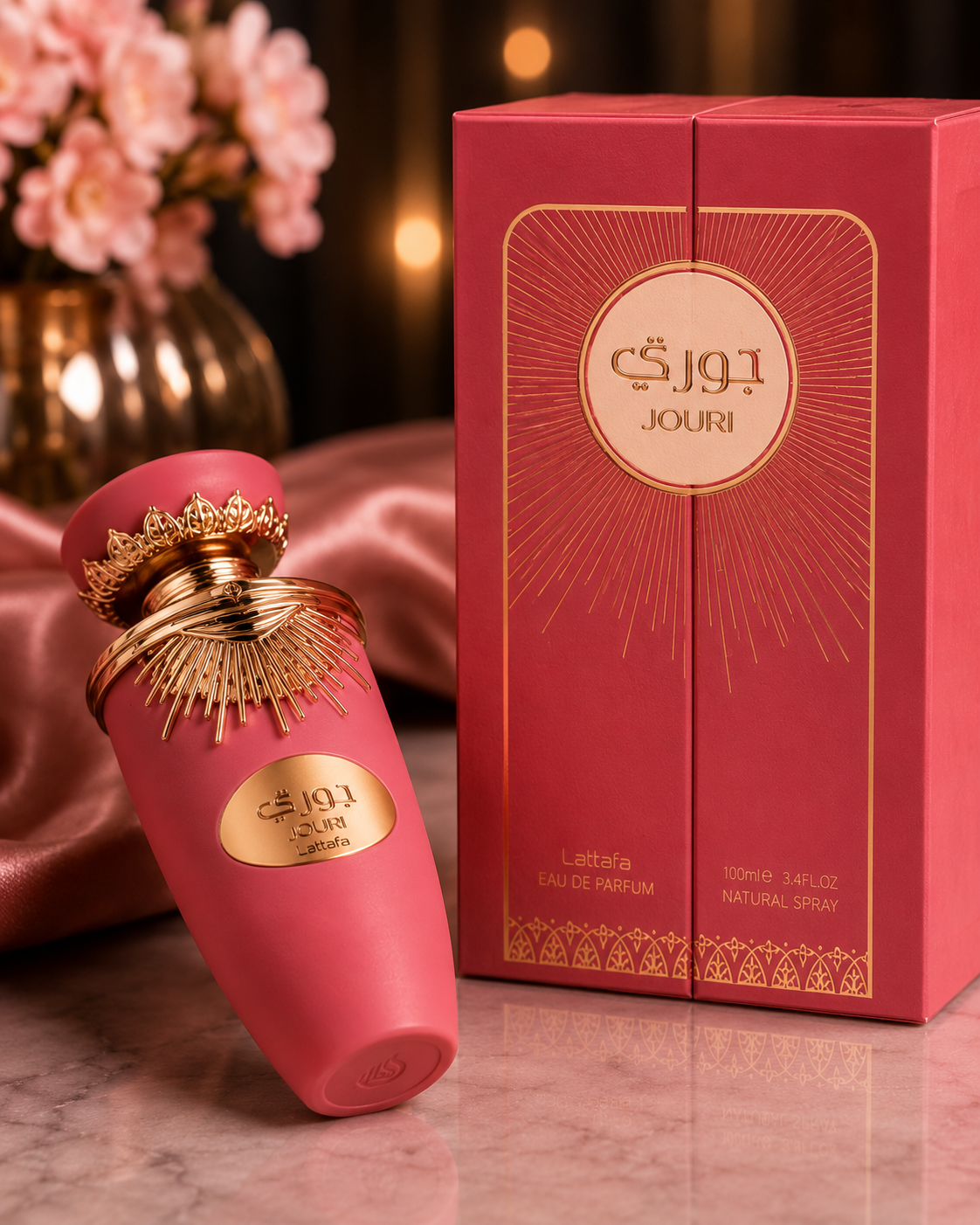 Lattafa Jouri Eau de Parfum para Mujeres 100ml (3.4 fl oz)