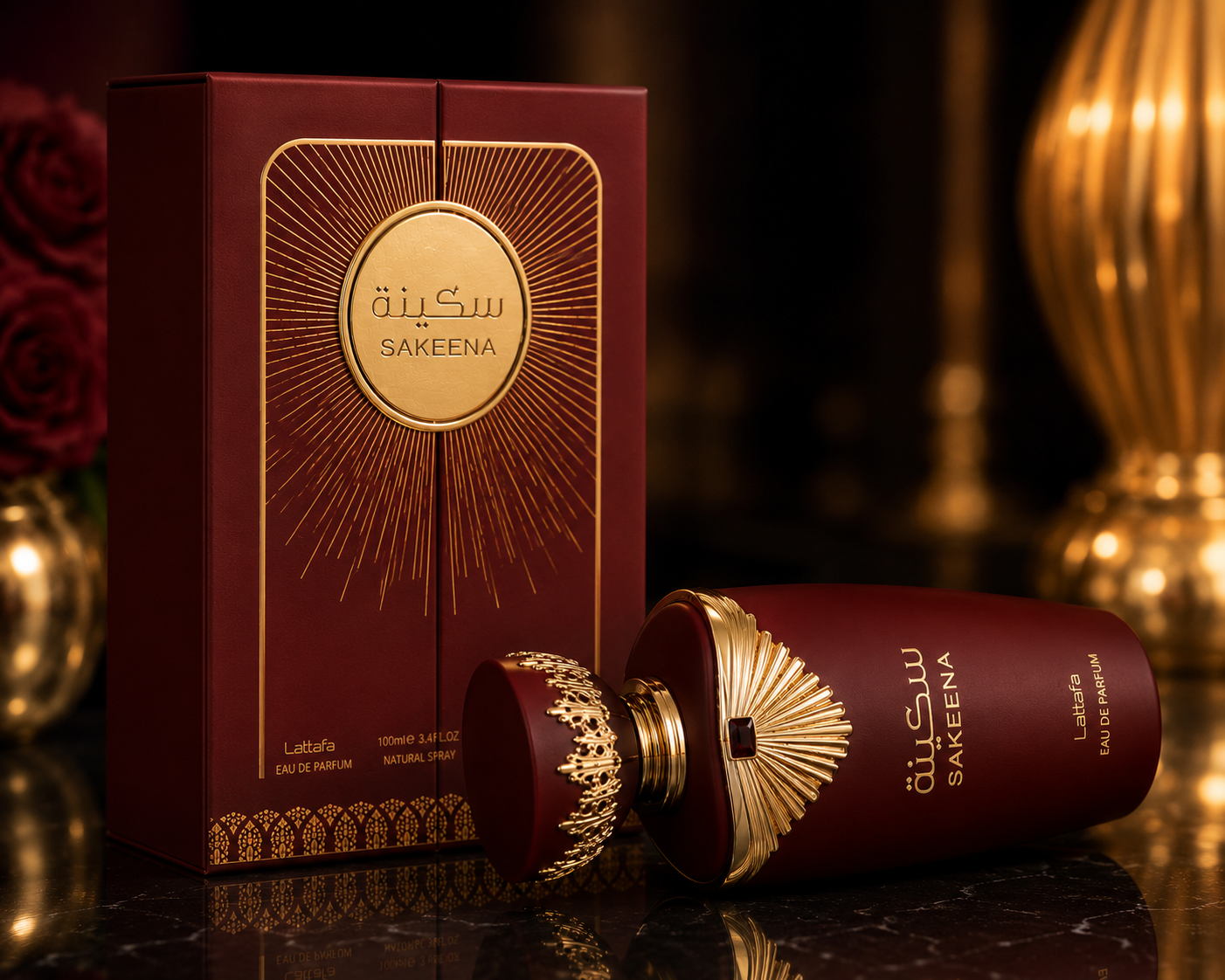 Sakeena Eau de Parfum para mujer 100ml (3.4 fl oz) – Lattafa
