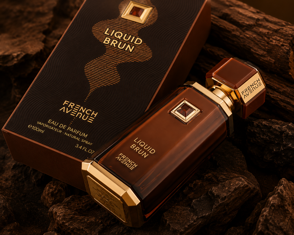 French Avenue Liquid Brun Brown Eau de Parfum para hombres 100ml (3.4 oz)
