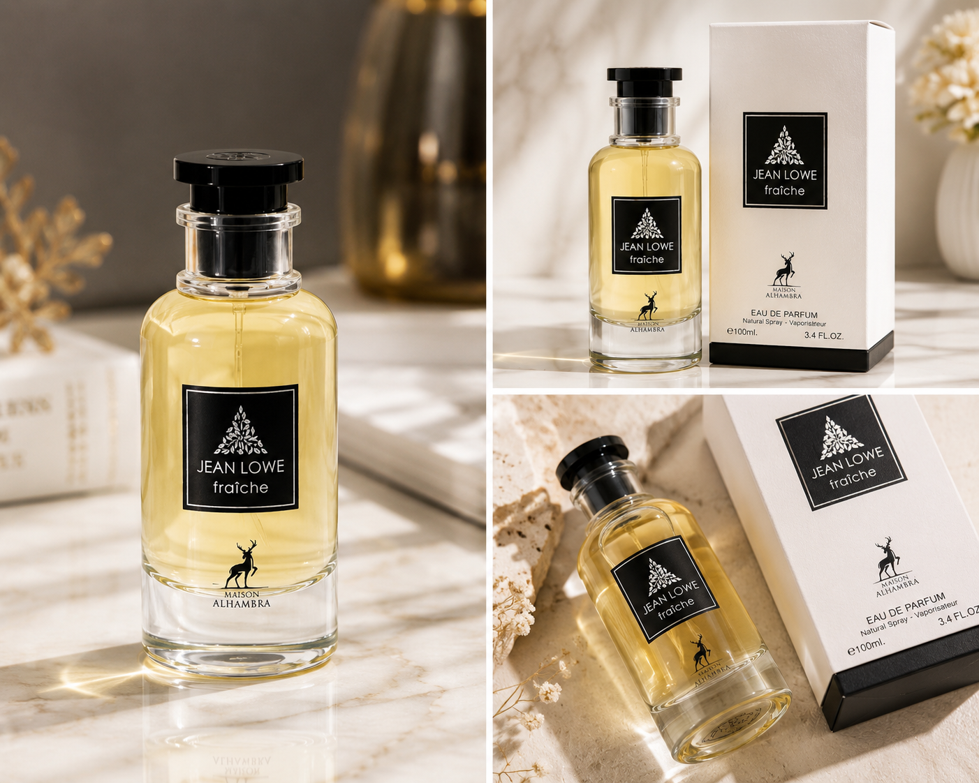 Maison Alhambra Jean Lowe Fraîche Eau de Parfum para hombre 100ml (3.4 oz)