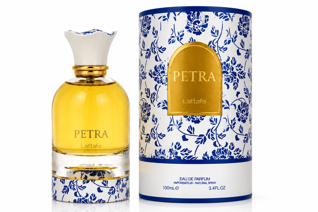 Lattafa Petra Eau de Parfum 100ml para Mujer | 3.4 FL OZ | 100% Auténtico