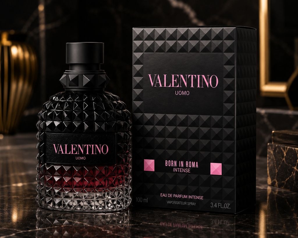Valentino Uomo Born in Roma Intense EDP 3.4 oz (100 ml) for Men