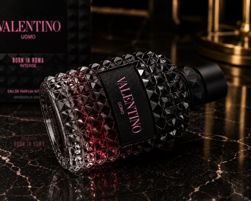 Valentino Uomo Born in Roma Intense EDP 3.4 oz (100 ml) for Men
