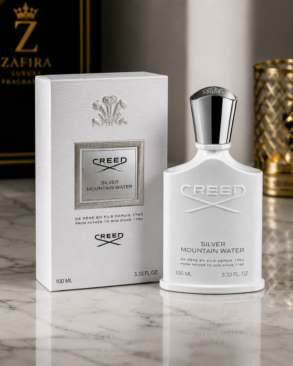 Creed Silver Mountain Water Eau de Parfum 100ml (3.3 oz) for Men