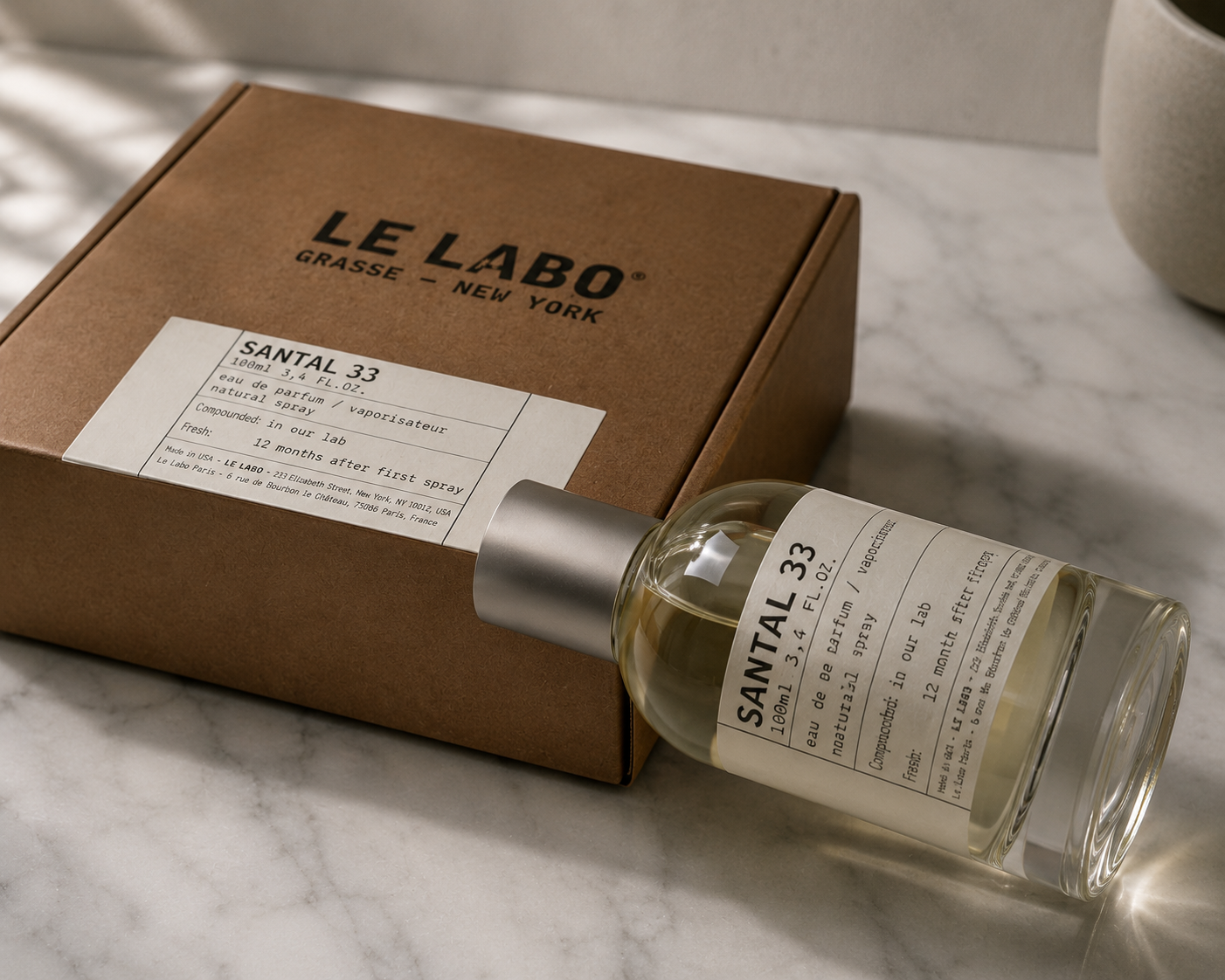 Le Labo Santal 33 Eau de Parfum 3.4 oz / 100ml Unisex