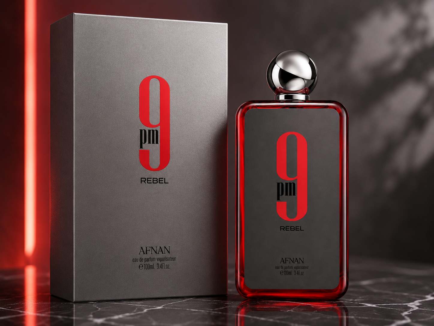 Afnan 9PM Rebel Extrait de Parfum 100ml – zafiraluxuryfragances